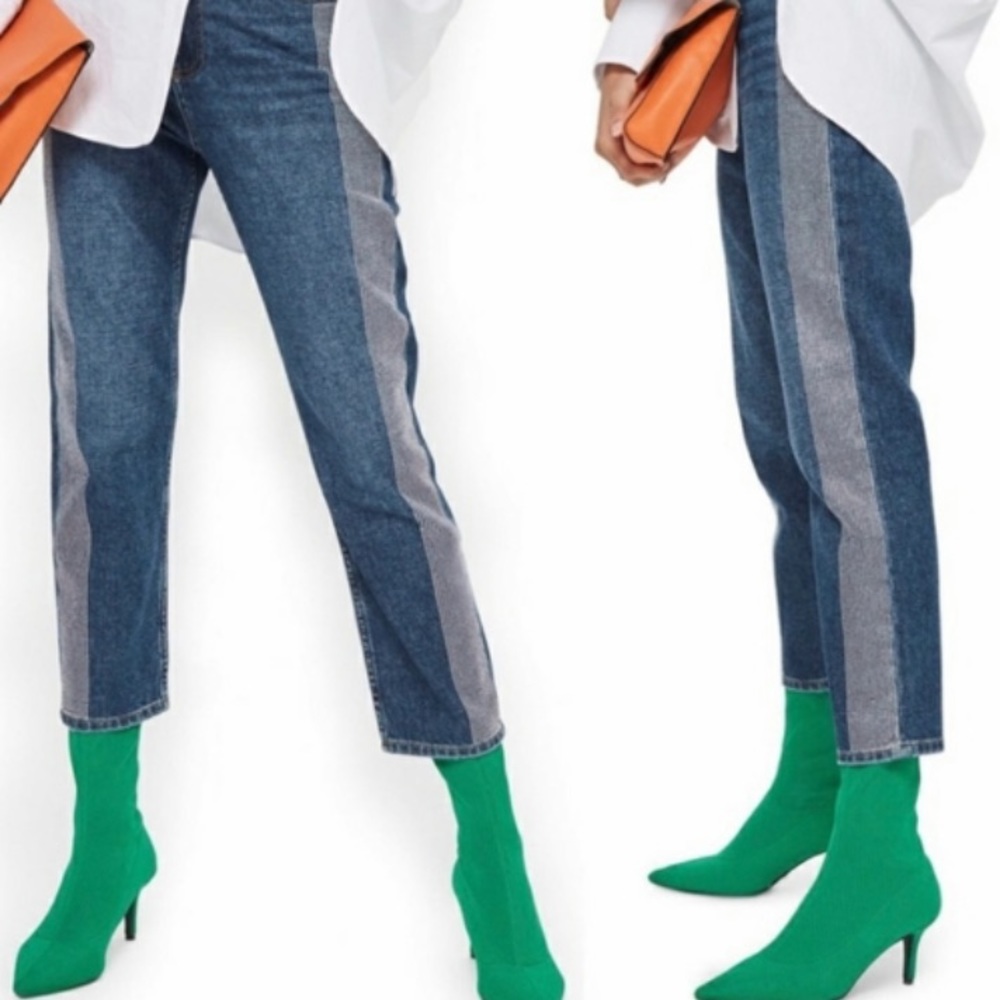 Topshop Moto straight jean